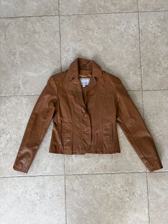 Wilsons Leather Jackets & Blazers - Wilson's Leather Maxima Genuine Leather Blazer Jacket